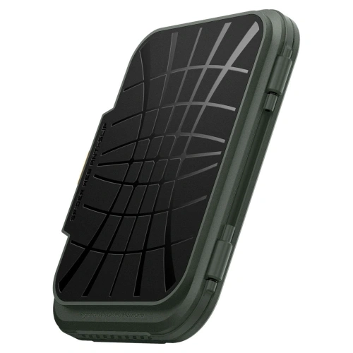 Buy Spigen Lock Fit MagSafe Universal Magnetic Card Holder Military Green - SPN16740 - {ean13} - Home Screen Store Europe