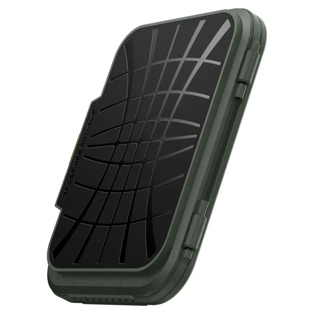 Uchwyt magnetyczny Spigen Lock Fit MagSafe Universal Magnetic Card Holder Military Green