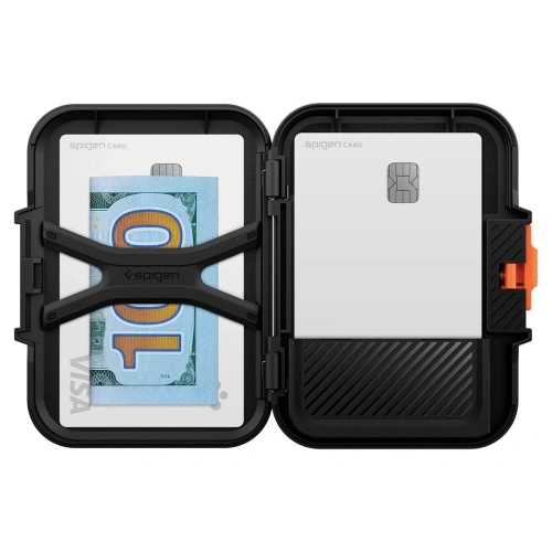 Buy Spigen Lock Fit MagSafe Universal Magnetic Card Holder Black - SPN16741 - {ean13} - Home Screen Store Europe