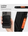Buy Spigen Lock Fit MagSafe Universal Magnetic Card Holder Black - SPN16741 - {ean13} - Home Screen Store Europe