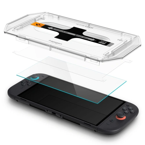 Kup Szkło hartowane Spigen Glas.tr ez Fit Nintendo Switch 2 Clear [2 PACK] - SPN16742 - {ean13} - Sklep Home Screen