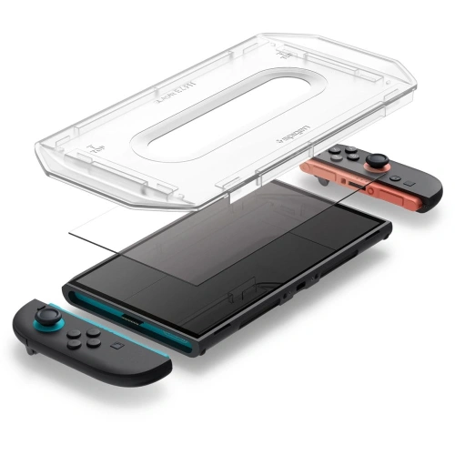 Buy Spigen Glas.tr ez Fit Nintendo Switch 2 Clear [2 PACK] - SPN16742 - {ean13} - Home Screen Store Europe
