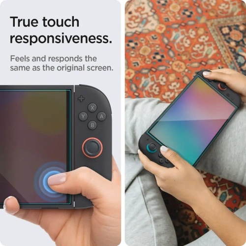 Buy Spigen Glas.tr ez Fit Nintendo Switch 2 Clear [2 PACK] - SPN16742 - {ean13} - Home Screen Store Europe