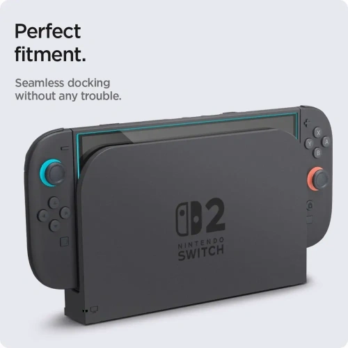 Buy Spigen Glas.tr ez Fit Nintendo Switch 2 Clear [2 PACK] - SPN16742 - {ean13} - Home Screen Store Europe