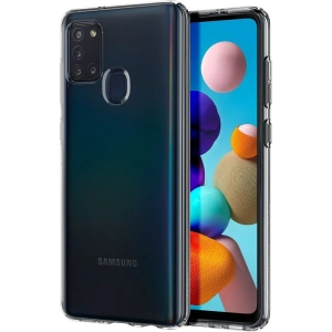 Kup Spigen Samsung Gehäuse Flüssigkristall Galaxy A21s Kristallklar - SPN1123CL - {ean13} - Sklep Home Screen