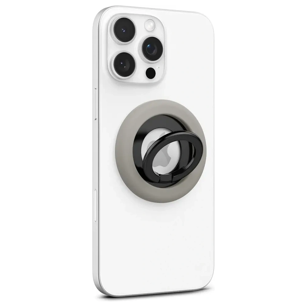 Uchwyt magnetyczny Spigen Nano Pop MagSafe Phone Ring Truffle Grey