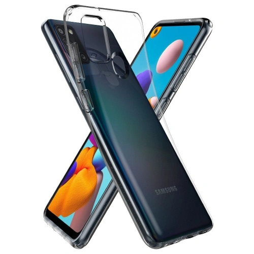 Kup Etui Spigen Liquid Crystal Samsung Galaxy A21s Crystal Clear - SPN1123CL - {ean13} - Sklep Home Screen