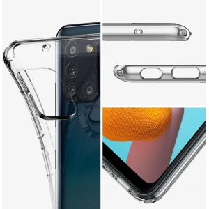 Kup Etui Spigen Liquid Crystal Samsung Galaxy A21s Crystal Clear - SPN1123CL - {ean13} - Sklep Home Screen