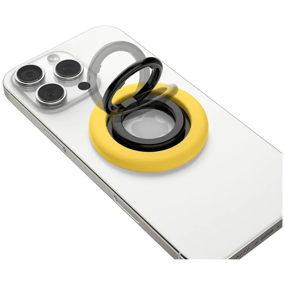 Uchwyt magnetyczny Spigen Nano Pop MagSafe Phone Ring Mango Yellow