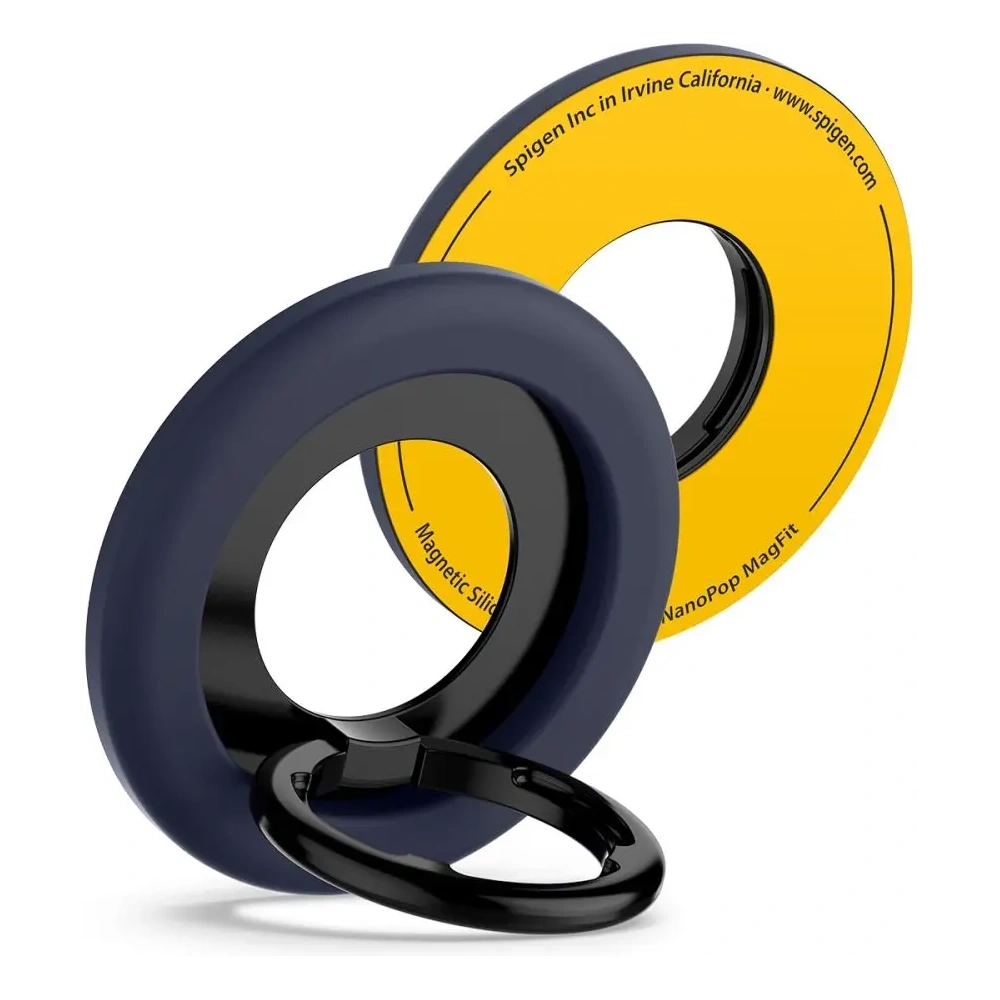 Uchwyt magnetyczny Spigen Nano Pop MagSafe Phone Ring Blueberry Navy