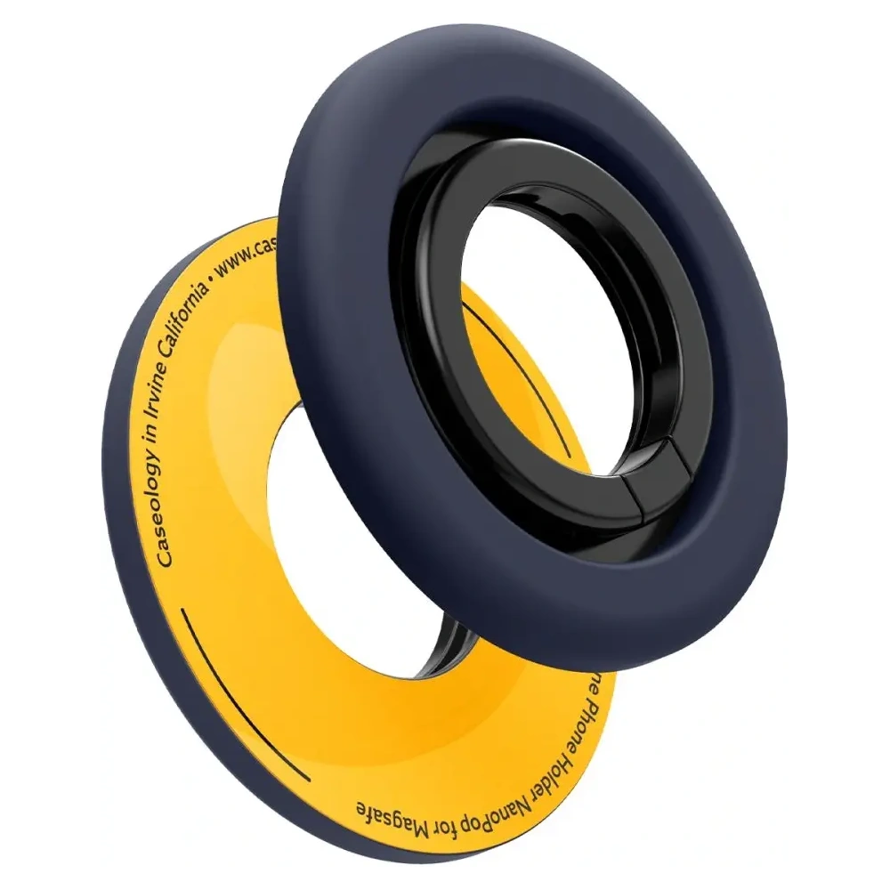 Uchwyt magnetyczny Spigen Nano Pop MagSafe Phone Ring Blueberry Navy