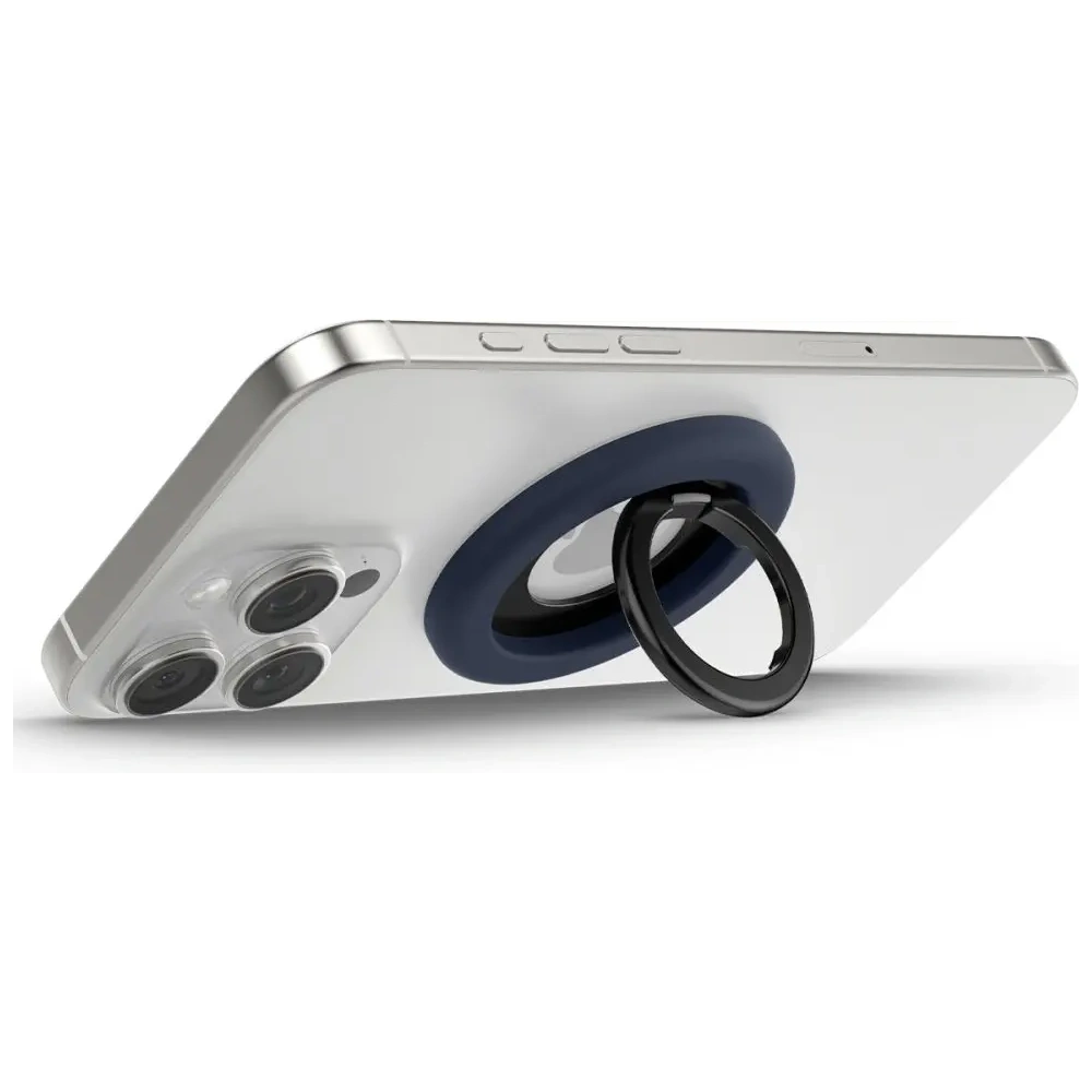 Uchwyt magnetyczny Spigen Nano Pop MagSafe Phone Ring Blueberry Navy