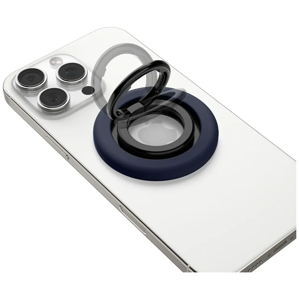 Uchwyt magnetyczny Spigen Nano Pop MagSafe Phone Ring Blueberry Navy