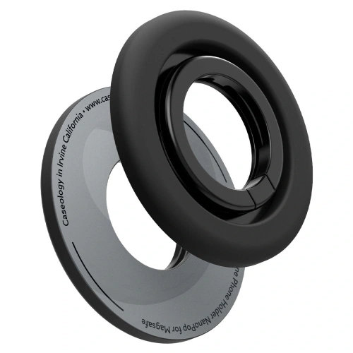 Kup Uchwyt magnetyczny Spigen Nano Pop MagSafe Phone Ring Black Sesame - SPN16747 - {ean13} - Sklep Home Screen
