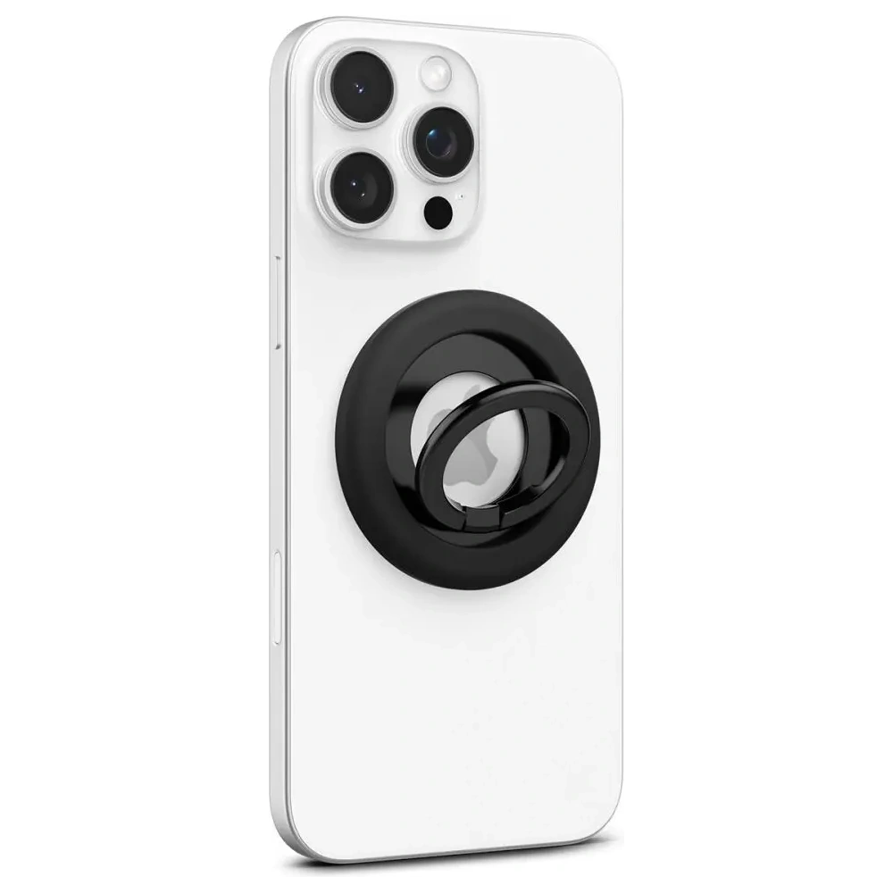 Uchwyt magnetyczny Spigen Nano Pop MagSafe Phone Ring Black Sesame