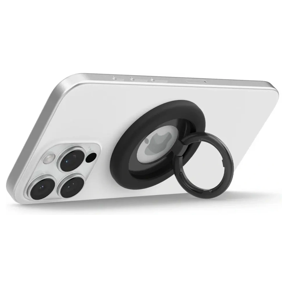 Uchwyt magnetyczny Spigen Nano Pop MagSafe Phone Ring Black Sesame