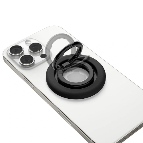 Kup Uchwyt magnetyczny Spigen Nano Pop MagSafe Phone Ring Black Sesame - SPN16747 - {ean13} - Sklep Home Screen