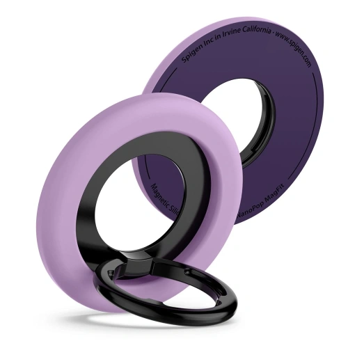 Kup Uchwyt magnetyczny Spigen Nano Pop MagSafe Phone Ring Grape Purple - SPN16748 - {ean13} - Sklep Home Screen