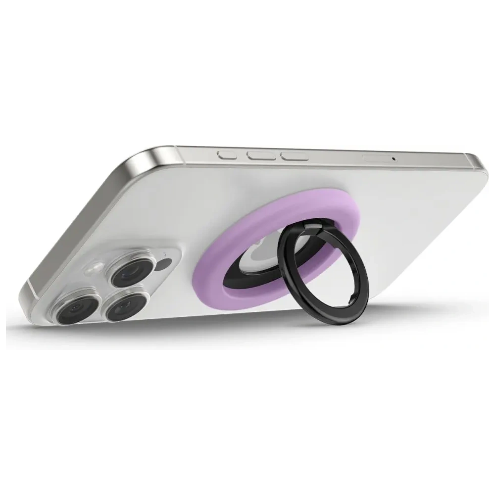 Uchwyt magnetyczny Spigen Nano Pop MagSafe Phone Ring Grape Purple
