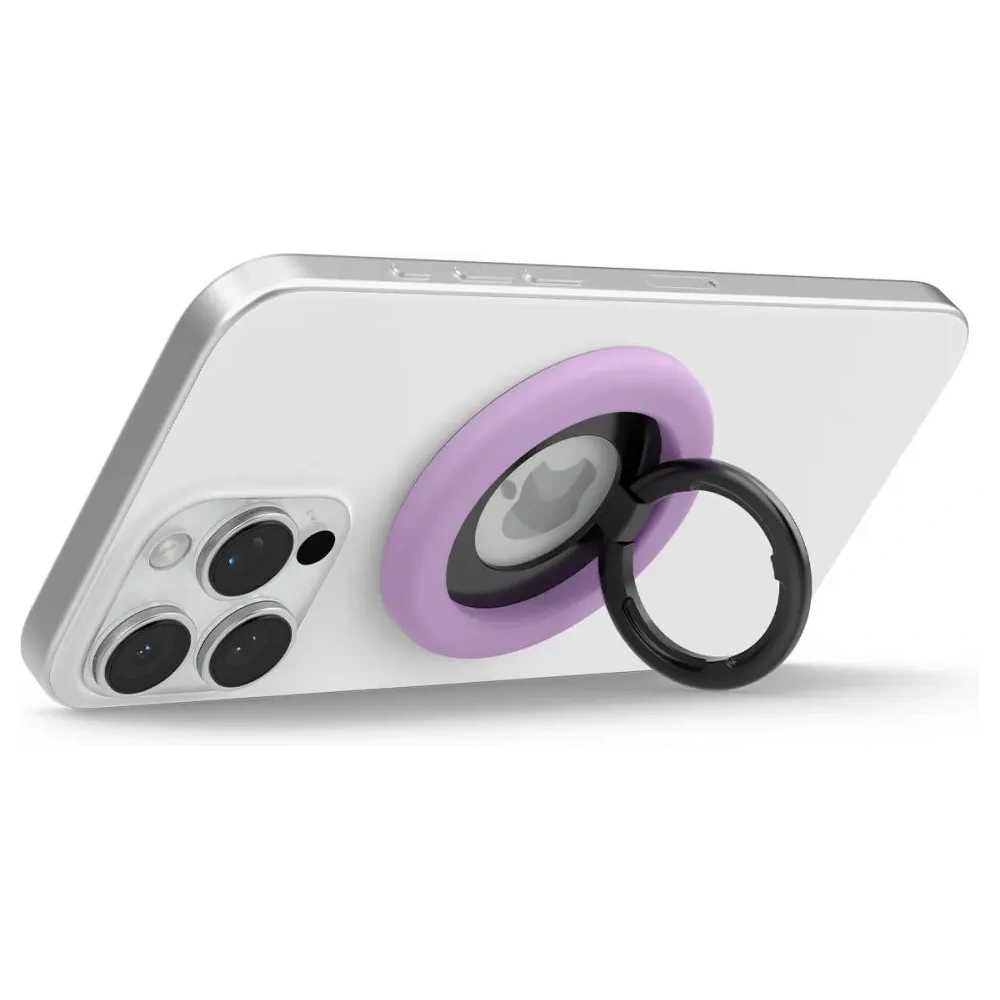 Uchwyt magnetyczny Spigen Nano Pop MagSafe Phone Ring Grape Purple