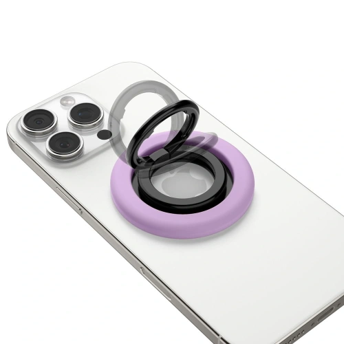 Kup Uchwyt magnetyczny Spigen Nano Pop MagSafe Phone Ring Grape Purple - SPN16748 - {ean13} - Sklep Home Screen