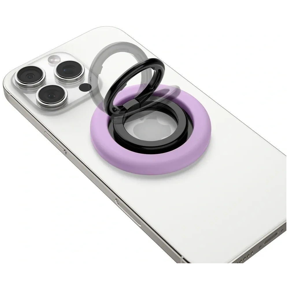 Uchwyt magnetyczny Spigen Nano Pop MagSafe Phone Ring Grape Purple