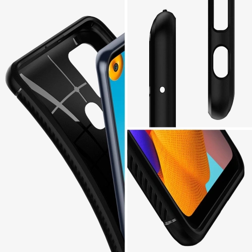 Buy Spigen Rugged Armor Samsung Galaxy A21s Matte Black - SPN1124BLK - {ean13} - Home Screen Store Europe