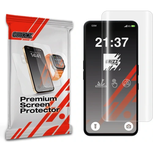 Buy GrizzGlass Hydrofilm Nothing Phone (3a) - GRZ13489 - {ean13} - Home Screen Store Europe