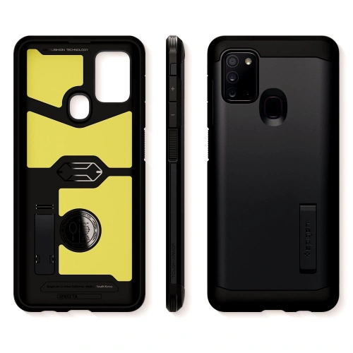 Kup Etui Spigen Tough Armor Samsung Galaxy A21s Metal Slate - SPN1125MTL - {ean13} - Sklep Home Screen