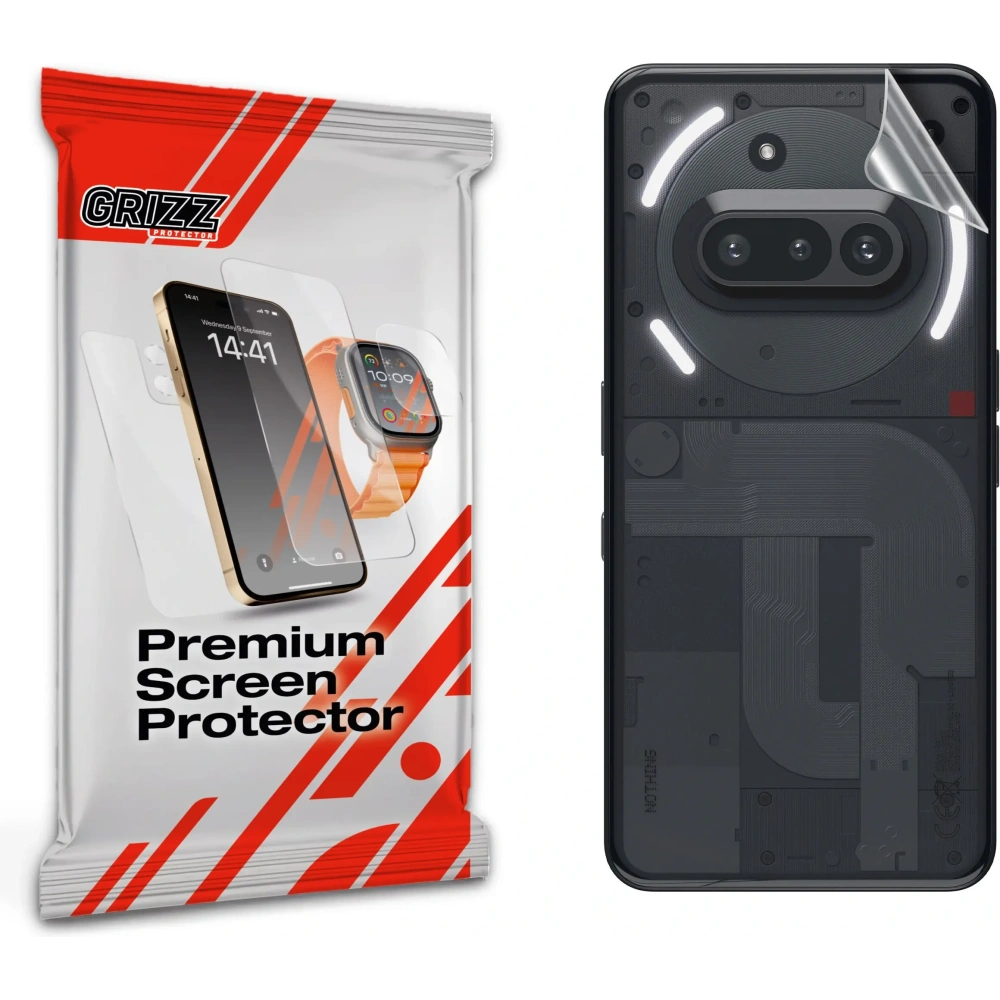 Folia na tył GrizzGlass SatinSkin do Nothing Phone (3a)
