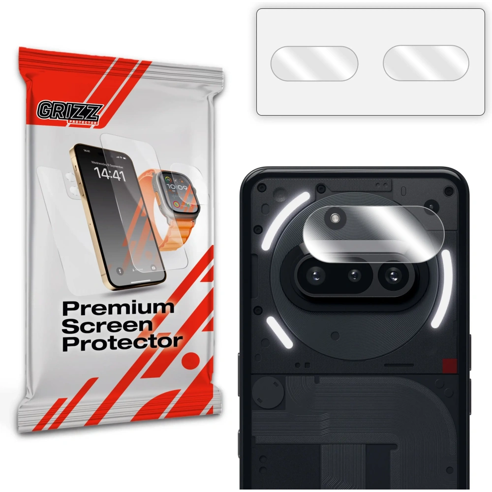 Szkło na aparat GrizzGlass HybridGlass Camera do Nothing Phone (3a)