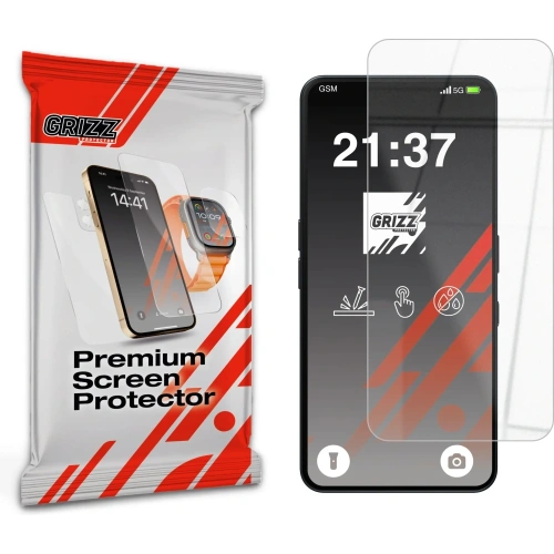 Kup Szkło hybrydowe GrizzGlass HybridGlass do Nothing Phone (3a) - GRZ13532 - {ean13} - Sklep Home Screen
