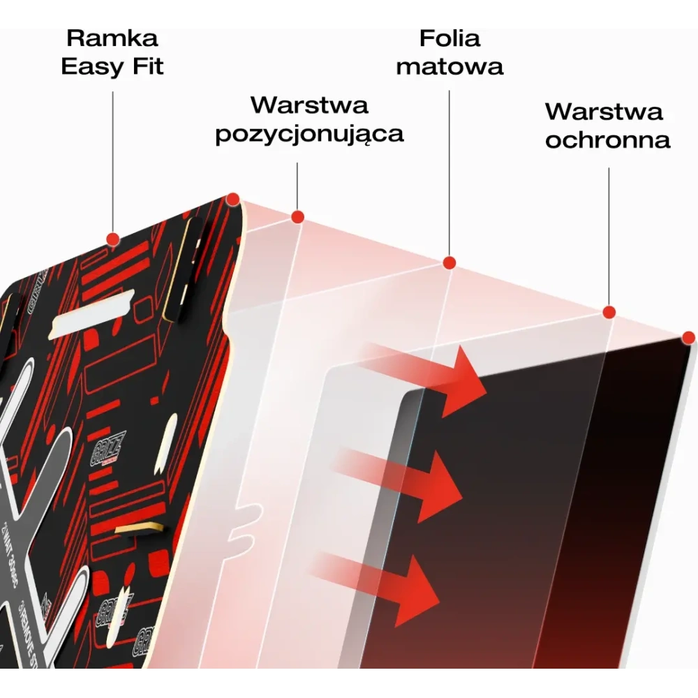 Folia matowa GrizzGlass MatteScreen Easy do Apple MacBook Air 15" M4 2025