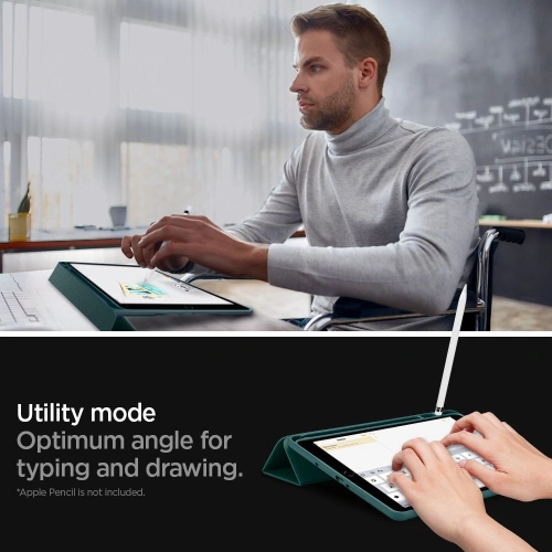 Kup Etui Spigen Urban Fit Apple iPad 10.2 2019 Midnight Green - SPN1129GRN - {ean13} - Sklep Home Screen