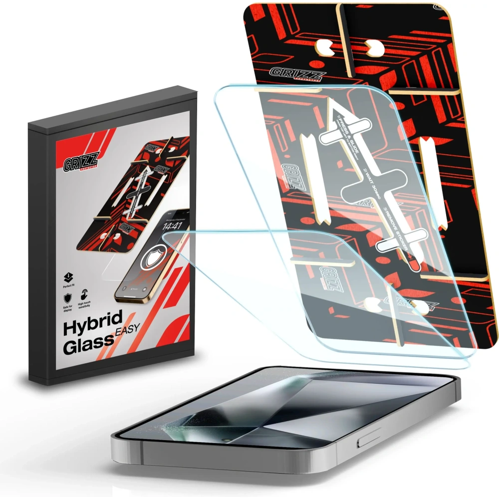 Folia matowa GrizzGlass MatteScreen Easy do Samsung Galaxy S25 [2 PACK]