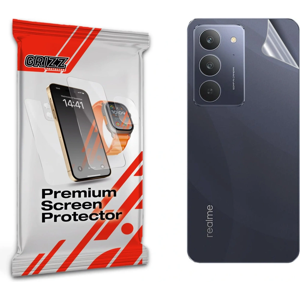 Folia na tył GrizzGlass SatinSkin do Realme C75x