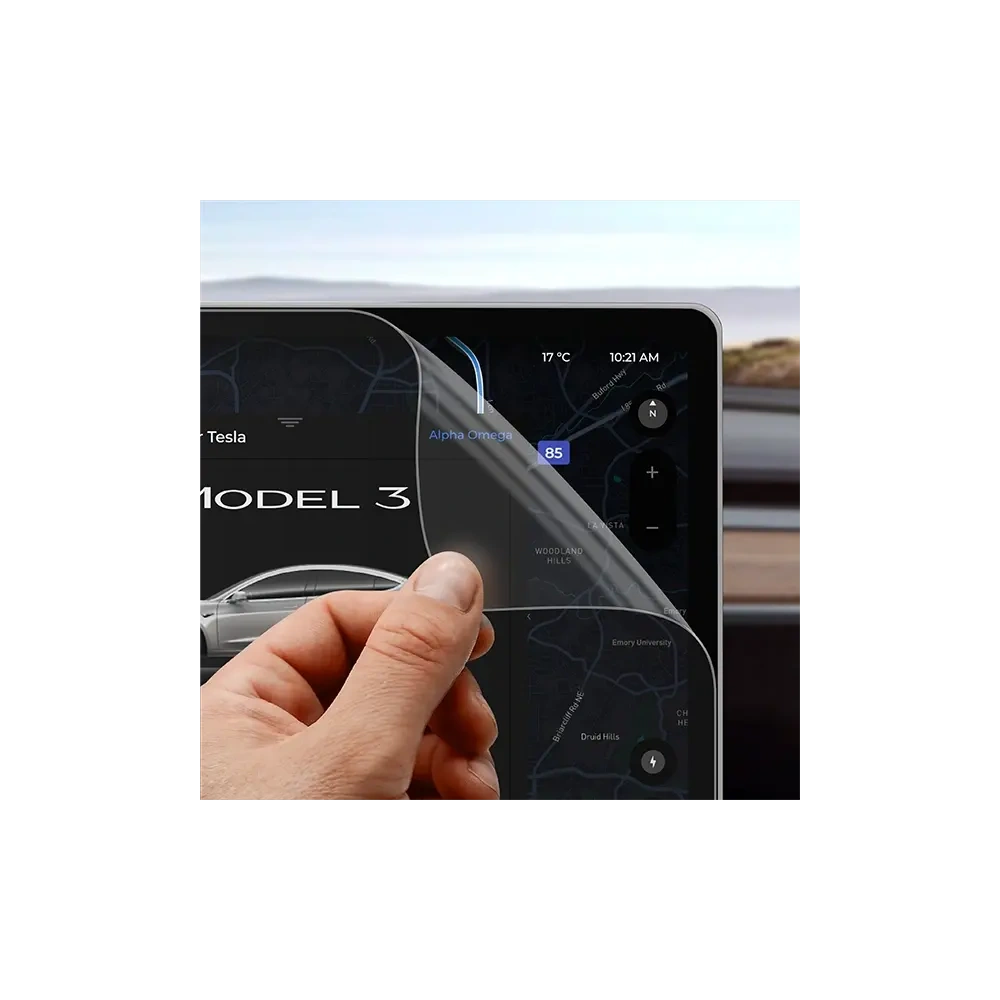 Folia matowa GrizzGlass CarDisplay MatteScreen Easy do Tesla Y Juniper (2024-2025)