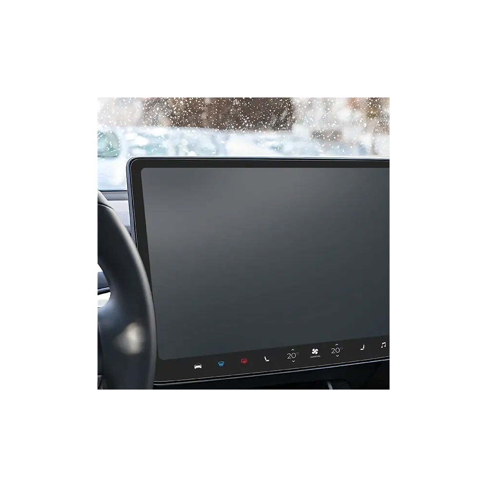 Folia matowa GrizzGlass CarDisplay MatteScreen Easy do Tesla Model Y Juniper (2024-2025) [2w1]