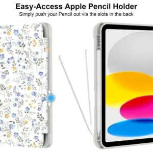 Kup Etui Tech-Protect SmartCase Pen Apple iPad 10.9" 2022 (a 10-a generație) / 11" 2025 (a 11-a generație) Flori de Primăvară - THP4047 - {ean13} - Sklep Home Screen
