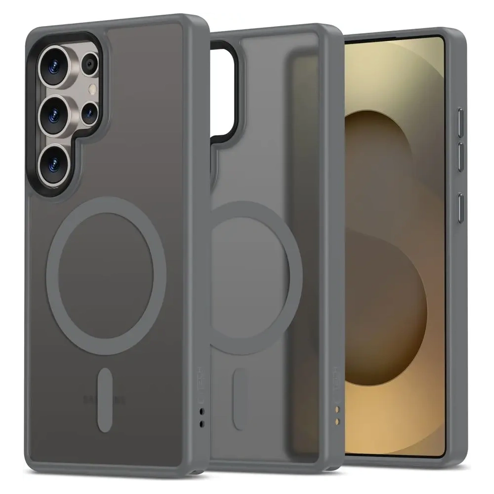 Etui Tech-Protect Magmat MagSafe Samsung Galaxy S25 Ultra Matte Titanium