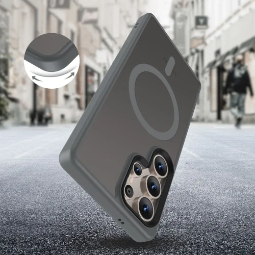 Kup Etui Tech-Protect Magmat MagSafe Samsung Galaxy S25 Ultra Matte Titanium - THP4049 - {ean13} - Sklep Home Screen