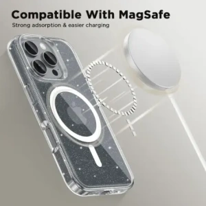 Kup Etui Tech-Protect Flexair MagSafe Apple iPhone 16e Glitter - THP4050 - {ean13} - Sklep Home Screen