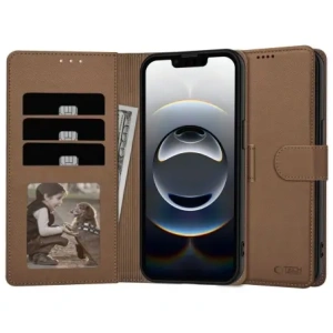 Kup Etui z klapką Tech-Protect Wallet Apple iPhone 16e Brown - THP4051 - {ean13} - Sklep Home Screen