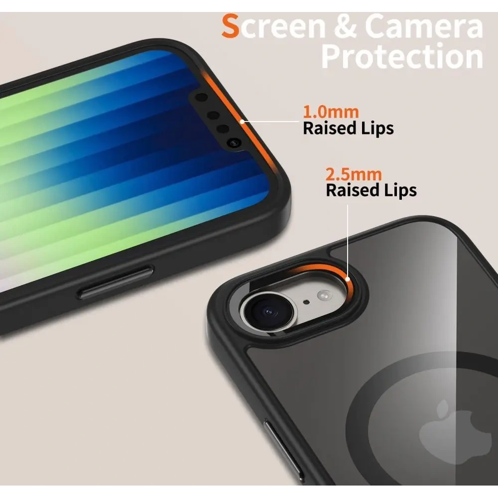 Etui Tech-Protect Magmat MagSafe Nothing Phone 3a Pro Black/clear