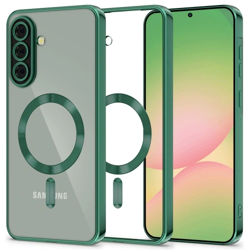 Kup Tech-Protect Magflex MagSafe Hülle für Samsung Galaxy A56 5G Dschungelgrün - THP4061 - {ean13} - Sklep Home Screen