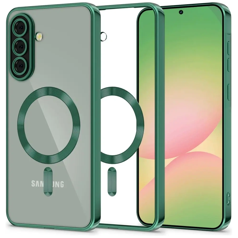 Etui Tech-Protect Magflex MagSafe Samsung Galaxy A56 5G Jungle Green