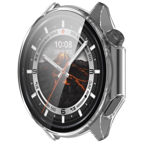 Kup Etui ze szkłem do zegarka Bizon Case+Glass Watch do OnePlus Watch 3 / Oppo Watch X2 przezroczyste - BIZ8846 - {ean13} - Sklep Home Screen