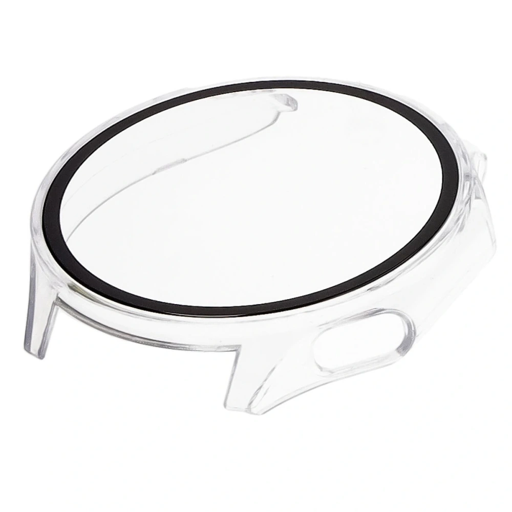 Etui ze szkłem do zegarka Bizon Case+Glass Watch do OnePlus Watch 3 / Oppo Watch X2 przezroczyste