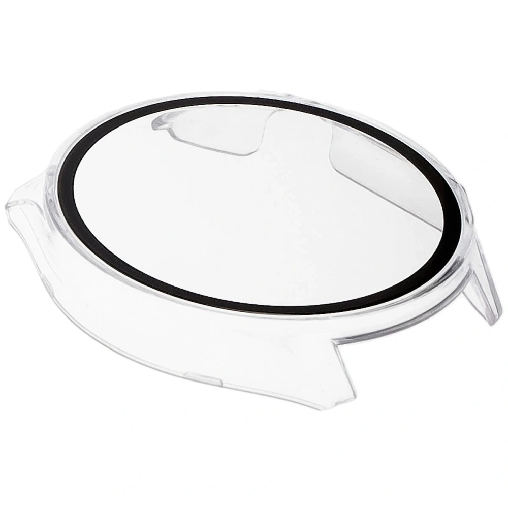 Etui ze szkłem do zegarka Bizon Case+Glass Watch do OnePlus Watch 3 / Oppo Watch X2 przezroczyste