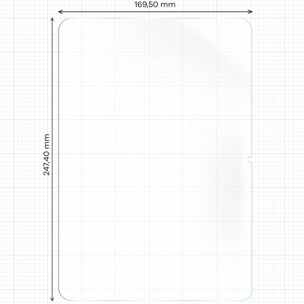 Folia imitująca papier Bizon Film Tab Papirus do Xiaomi Pad 7/7 Pro [2 PACK]